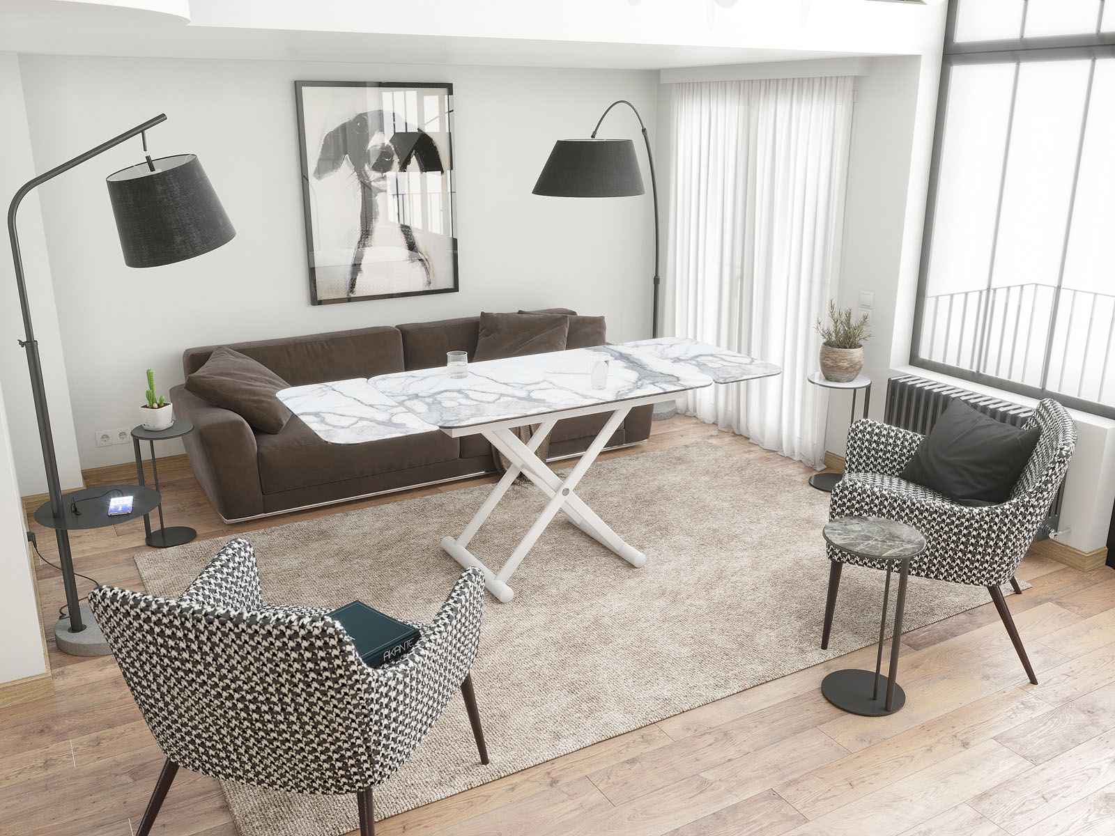 TABLE BASSE ENORA LAQUE – Image 2