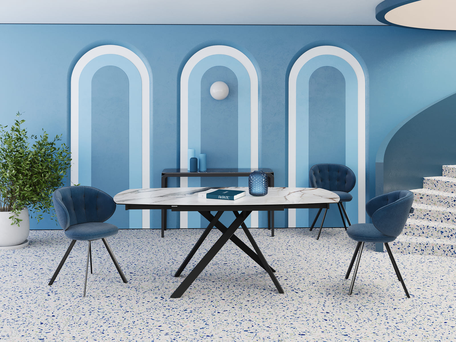 TABLE DE REPAS STROMBOLI – Image 4