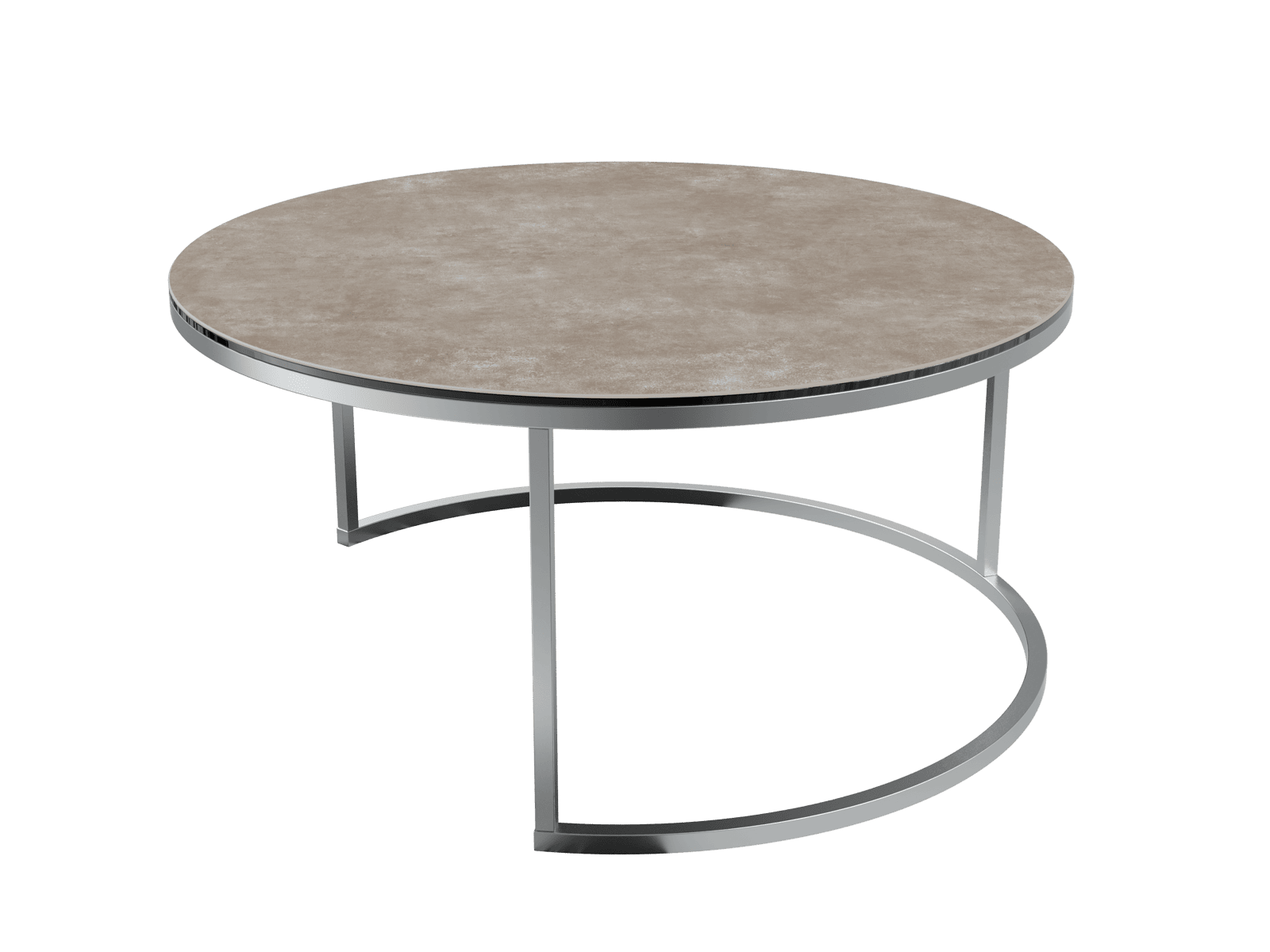 TABLE BASSE DOLCE VITA INOXYDABLE